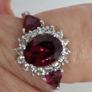 Garnet ring size 6